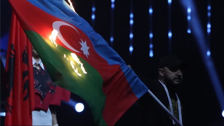 Skandal në kampionatin europian të peshëngritjes, Azerbajxhani tërheq ekipin pas djegies së flamurit