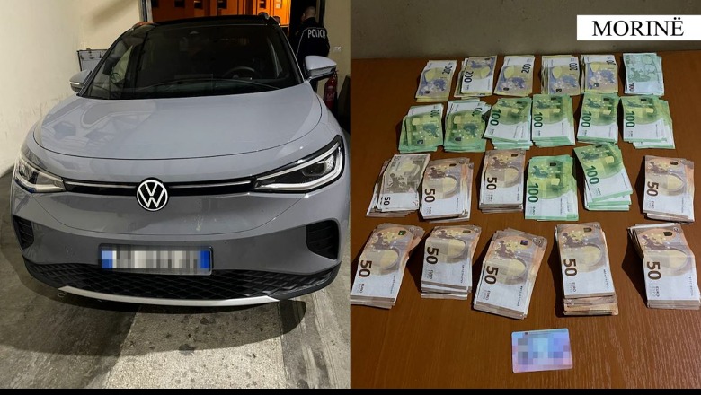 Tentoi të fusë 23 mijë euro të padeklaruara në Morinë, vihet nën hetim 35-vjeçari