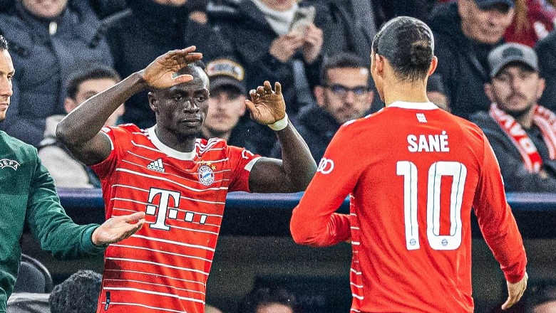 VIDEO/ 'Fitore' e Bayern Munich në Champions, pas grushtave Mane zëvendëson Sane-në në fushë