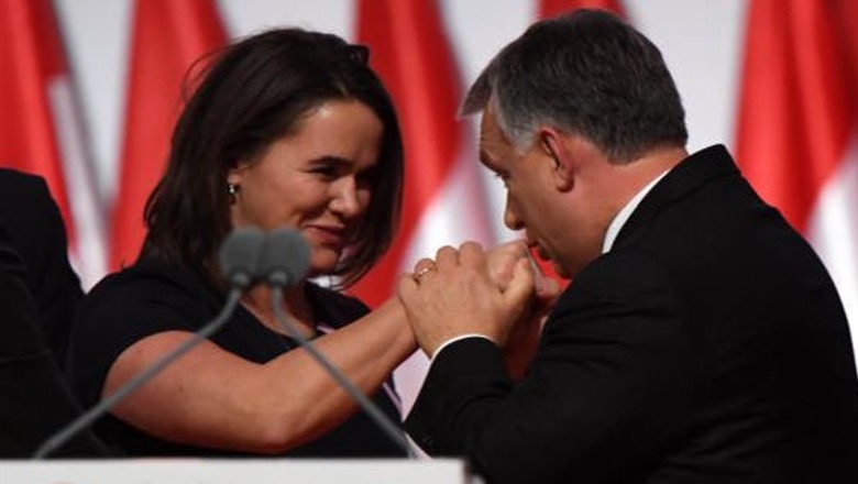 Për herë të parë që nga ardhja në pushtet, presidentja hungareze vendos veto ndaj ligjit të Orban