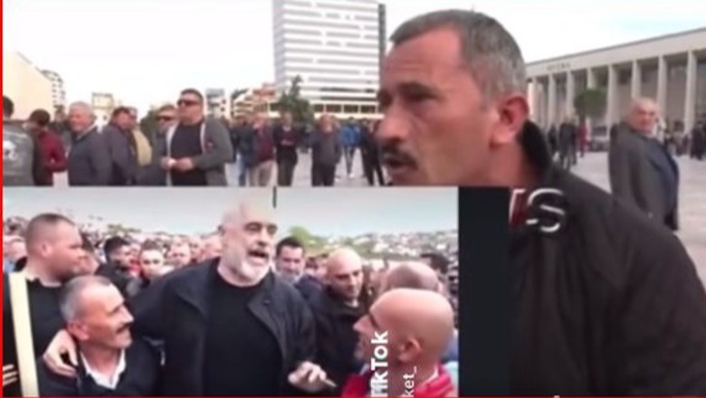 VIDEO: Sali Berisha përndjek një qytetar, pse iu bashkua Ramës