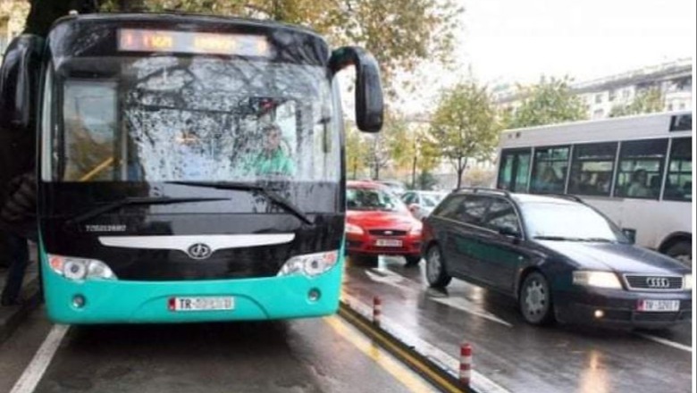 Unioni i Transportit Publik: Nga e hëna reduktohet numri i autobusëve të transportit publik në Tiranë