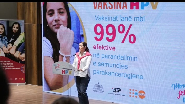 Java Evropiane e Imunizimit, Ministrja e Shëndetësisë: Mbi 4500 vajza janë vaksinuar kundër HPV