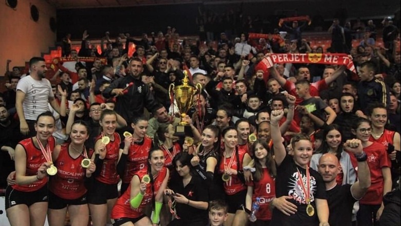Volejboll femra/ Partizani kampion i Shqipërisë, zbret nga froni Skënderbeun në një finale 'dramatike' (VIDEO)