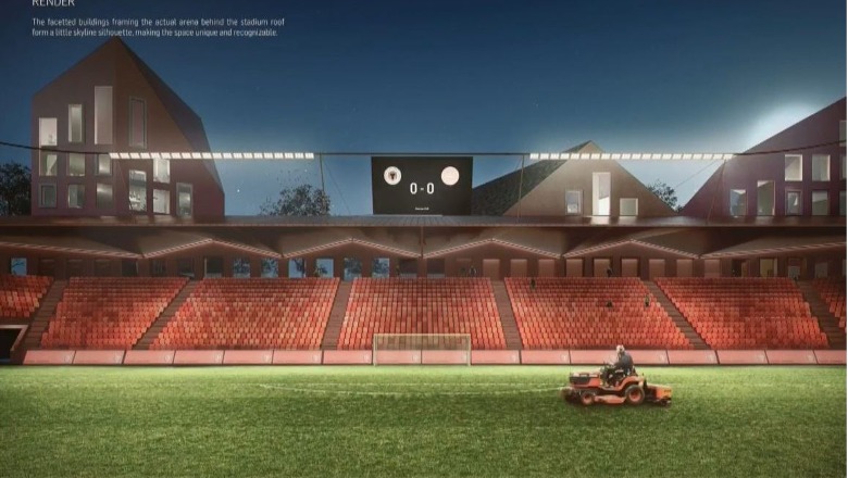 VIDEO/ Shpallet projekti fitues, ja si do të duket stadiumi i ri 'Skënderbeu' në Korçë