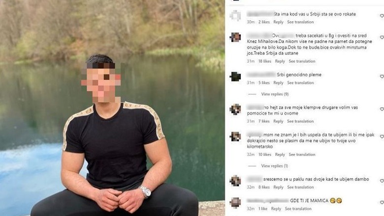 Masakra në Serbi, komentet skandaloze në profilin në Instagramin e 21-vjeçarit që ekzekutoi 8 persona: Mos u dorëzo o hero serb