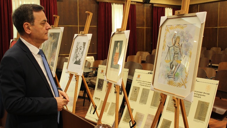 110 vjetori i krijimit të Gjykatës së Lartë/ Çelet ekspozita ‘Drejtësia në sytë e një piktori’! Qëndron e hapur për qytetarët në 5 dhe 6 maj
