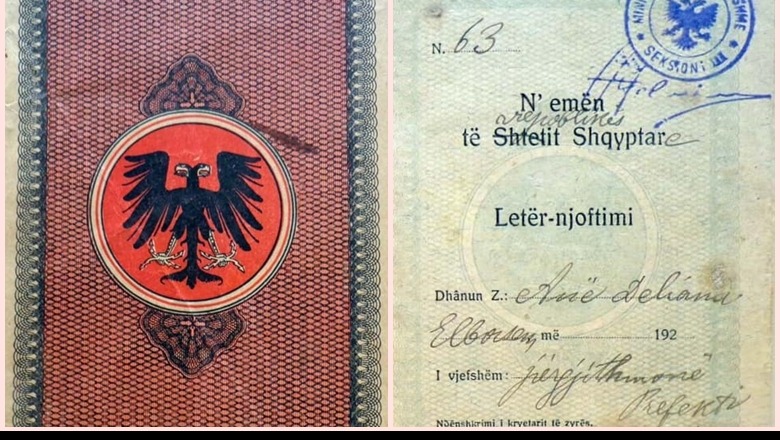 Jeni kureshtarë? Si duket pasaporta e shtetit shqiptar në fillim të viteve '20 (FOTOLAJM)