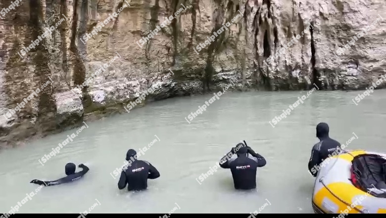 VIDEO/ E mori rrjedha e ujit në kanionet e lumit Osum, rinisin kërkimet për gjetjen e turistit holandez! Spathara: Të huajt s'e njohin rrezikun e kanioneve