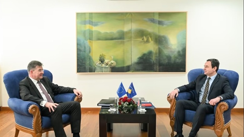 Dialogu Kosovë-Serbi, Lajçak takon Kurtin: Qartësi si do të zbatohet 'Ohri' drejt normalizimit të marrëdhënieve! Pas Prishtinës i dërguari i BE në Beograd