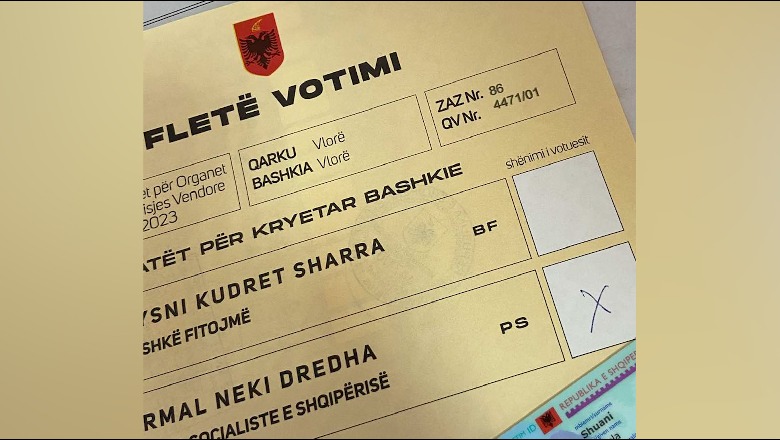 PD denoncon: Në Vlorë qytetarët publikojnë fletën e votimit ku votojnë PS