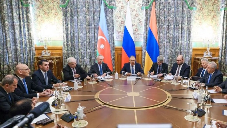 Ministrat e jashtëm të Armenisë dhe Azerbajxhanit takohen në Moskë për bisedime