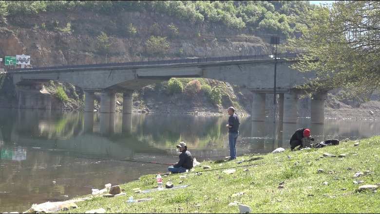 Jo vetëm për plazh, shqiptarët nga Kosova vijnë në Kukës për peshkim! Qytetarët: Liqeni i Fierzës i ndotur