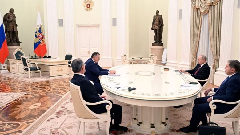 Takimi i Dodikut me Putinin, reagon DASH: Veprim dritëshkurtër! Asnjë qeveri nuk duhet të zgjerojë bashkëpunimin me Rusinë