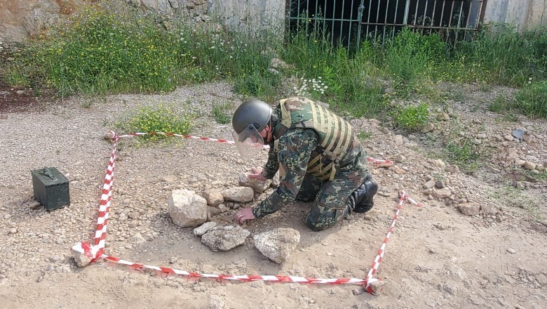 Gjendet granatë te Rana e Hedhun në Shëngjin, forcat xheniere e çaktizivojnë! (FOTO)