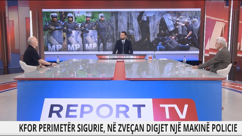 Tensionet në veri të Kosovës, Starova në Report Tv: Albini është gabim, cenon marrëdhëniet me SHBA! Pedagogu: Vuçiç më superior politikisht se Kurti