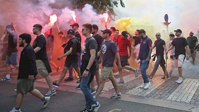 Ndërhyrje dhe dhunë polake në finalen e Europa League, arrestohen 7 tifozë