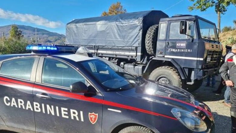 Në Zubin Potok patrullojnë edhe karabinierët italianë