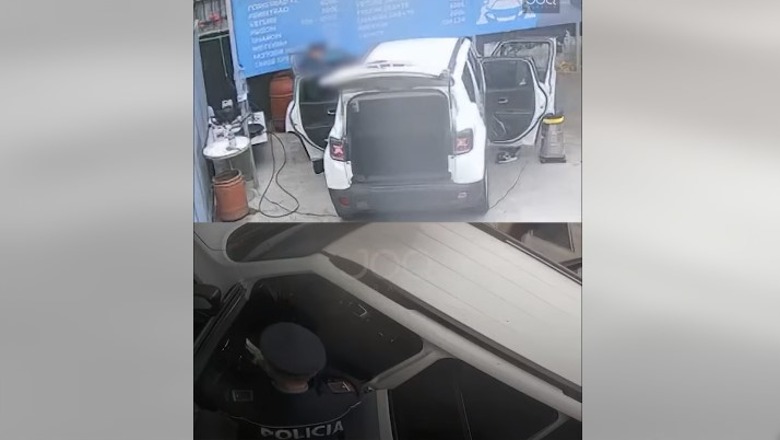 Skandali/ Komandanti i policisë i kontrollon makinën dhe portofolin një qytetari, rreh një tjetër: E godita për hir të punës