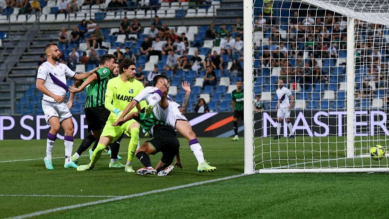 VIDEO/ Bajrami në fushë, dy të kuq dhe 4 gola në Sassuolo - Fiorentina