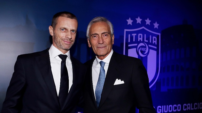 UEFA 'tërbohet' me federatën italiane për Juventusin, Ceferin takim me Gravinën! Kërkohet dënim më i rëndë