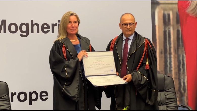 UT nderon me ‘doctor honoris causa” Federica Mogherinin! Kolegji i Evropës shpejt me kampus në Tiranë, Rama: E jashtëzakonshme, para disa viteve s’imagjinohej