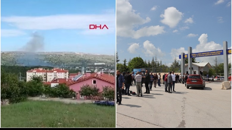 Shpërthim në një fabrikë raketash në Turqi, humbin jetën 5 persona (VIDEO)