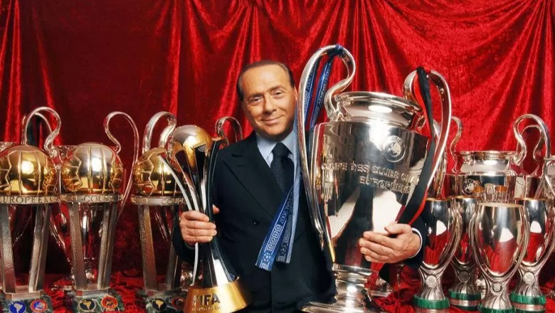 Shpëtoi Milanin nga 'humnera', Berlusconi fitoi 29 trofe me kuqezinjtë! 5 Champions League
