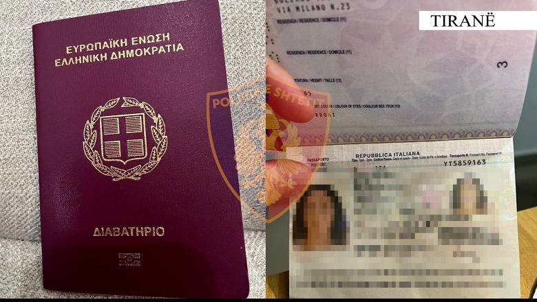 Sillnin në Shqipëri dokumente  të falsifikuara të shtetësive të huaja, tre të arrestuar në Tiranë