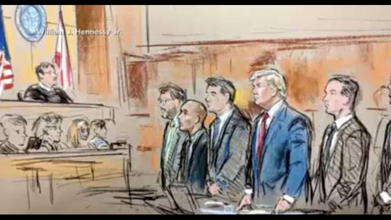 FOTO/ Skicat e Donald Trump në sallën e gjyqit, aty ku kamera ndalohet të filmojë! Ish presidenti do gjykohet nga gjyqtarja federale që vetë e emëroi
