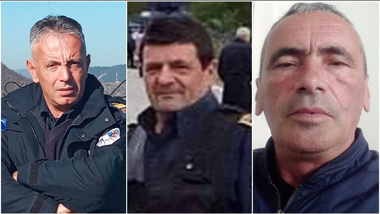 FOTO/ Kush janë tre policët që u rrëmbyen sot nga policia serbe në veri të Kosovës
