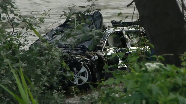 Maqedoni e Veriut, makina bie në lumin Lepenc, humbin jetën tre anëtarë të familjes së Pacollit! Kurti: Prekëse  (VIDEO)