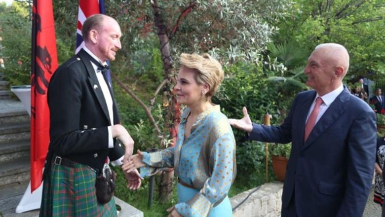 FOTO/ Meta dhe Kryemadhi i bëjnë karshillëk Berishës, takohen me ambasadorin britanik që shpalli non grata ish-kryeministrin