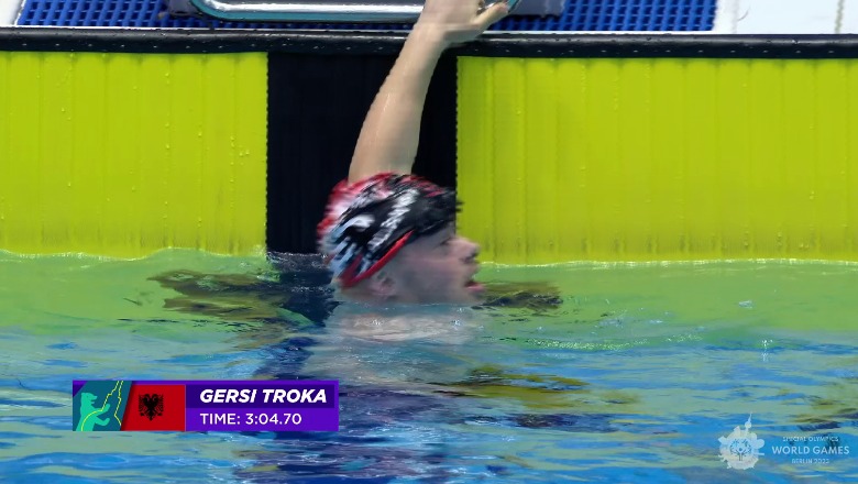 Medalje ari në not, Shqipëria ka një Kampion Olimpik Special