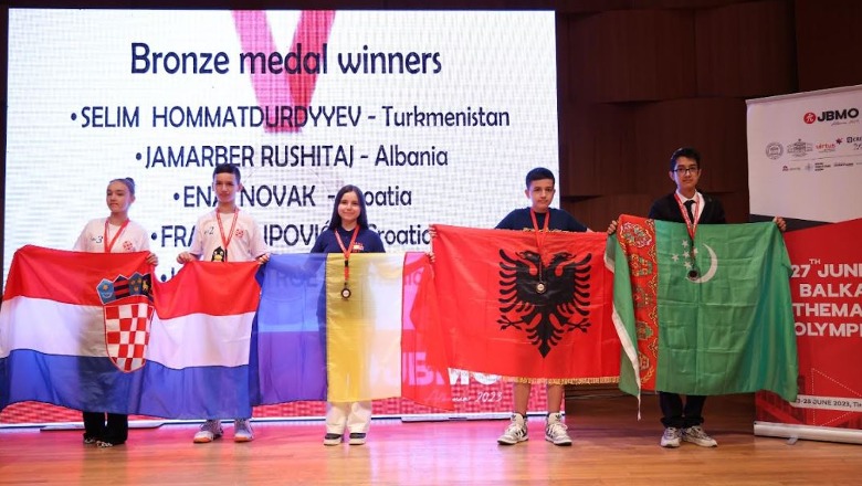 Përfundon me sukses Edicioni i 27-të i Olimpiadës Ballkanike të Matematikës për të Rinj -  JBMO 2023, Shqiperia fiton 3 medalje Bronzi