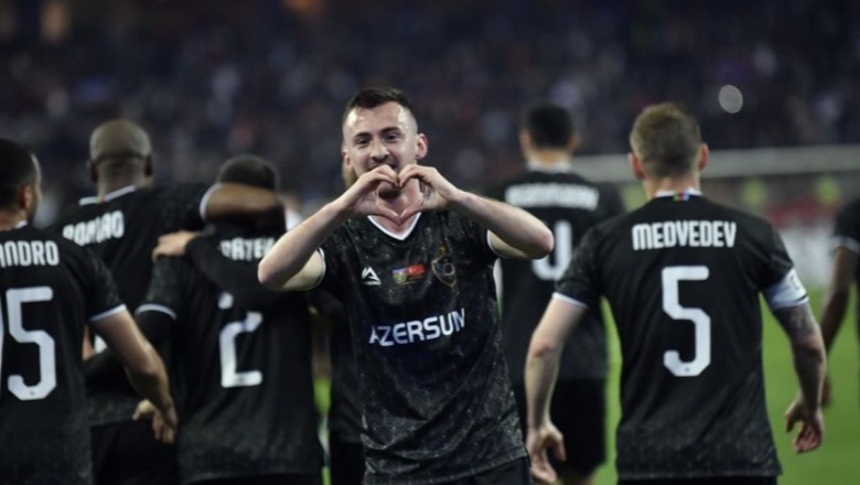 Arbitrat e Superligës shqiptare gjykojnë në Champions League, takohen me Redon Xhixhën në Baku