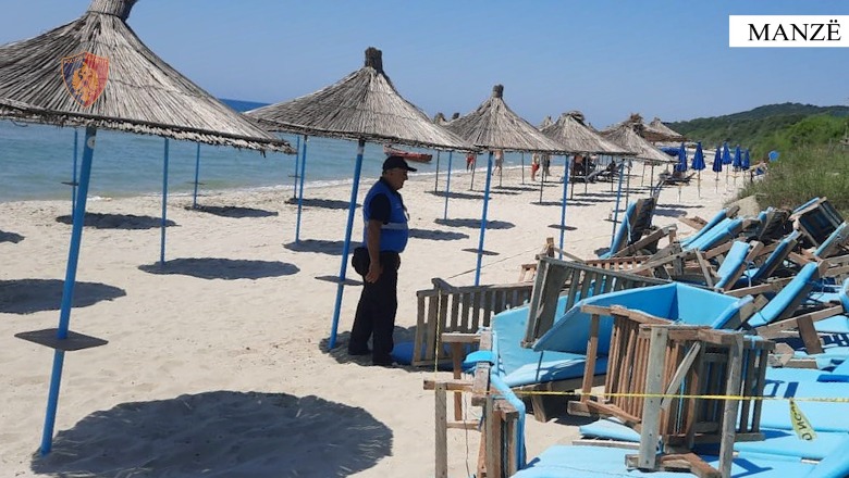 Kishin zaptuar plazhin publik te ‘Pema e Thatë’ në Ksamil dhe te ‘Rëra e Bardhë’ në Durrës, 5 persona në hetim! Hiqen 299 çadra e 706 shezlongë
