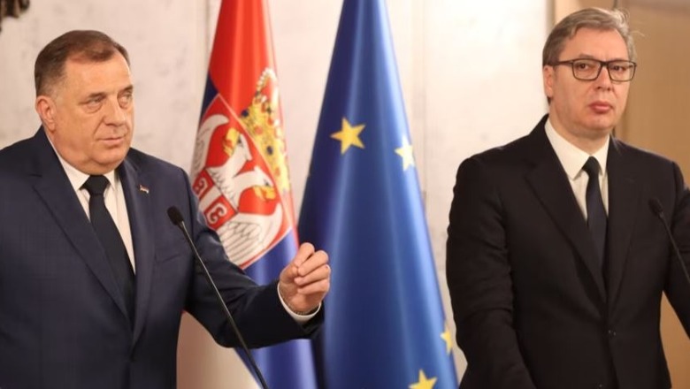 Vuçiç me Dodikun: Do të organizohet një takim i të gjitha “autoriteteve shtetërore” të Serbisë dhe RS-së
