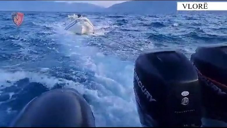 VIDEO/ Rrezikuan të mbyteshin në det, policia u vjen në ndihmë 4 pushuesve në Dhërmi dhe Vlorë
