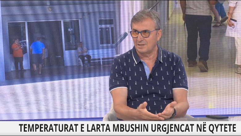 Këtë verë 30 mijë thirrje në urgjencën e Tiranës, Brataj për Report Tv: Shumica, nga vala e të nxehtit