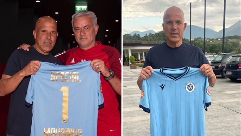 FOTO/ Dinamo ndryshon logo dhe fanellë, e para i dhurohet Mourinhos