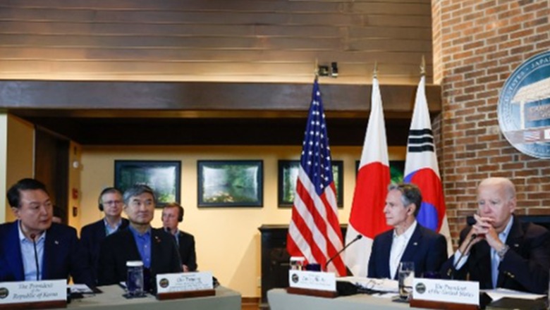 Biden takon udhëheqësit e Japonisë dhe Koresë së Jugut, diskutime mbi çështje të sigurisë