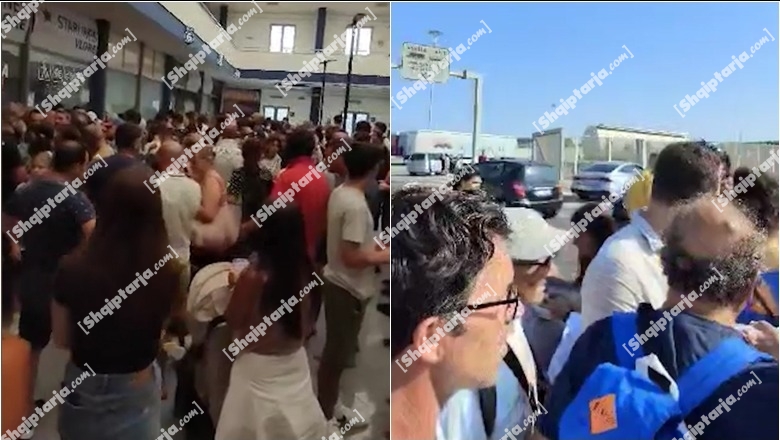 VIDEO/ Trageti Brindisi-Vlorë që udhëtoi Meloni pëson defekt në det, 700 pasagjerë kthehen mbrapsht