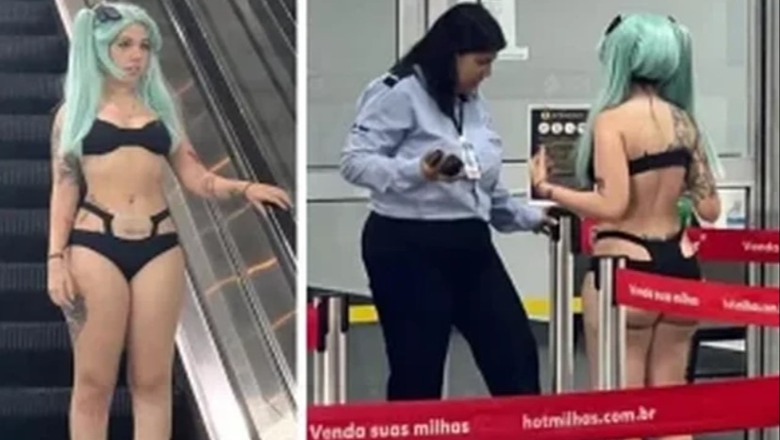 Modelja 21-vjeçare shkon me bikini në aeroport, i ndalohet hyrja në avion
