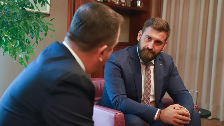 Ministri i Brendshëm takim me anëtarin e Parlamentit Europian, Andrey Novakov