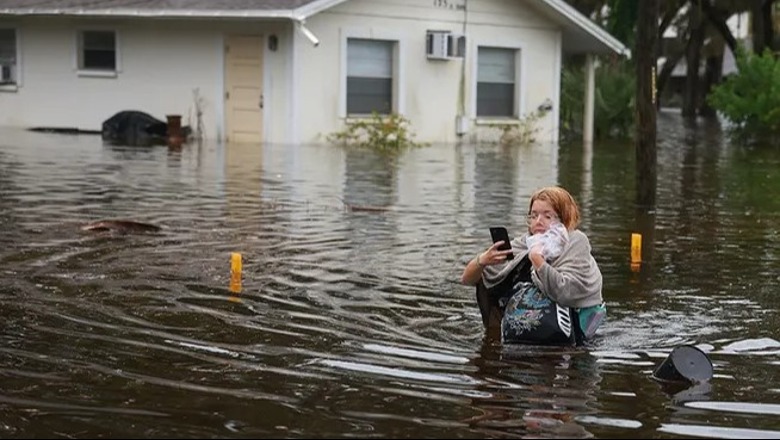 VIDEO+ FOTO/ Uragani Idalia ‘pushton’ Floridën, mijëra banorë të evakuuar! Biden: Ja si ndikon kriza klimatike, të shtohen masat