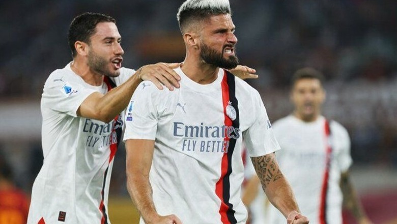 Tre gola dhe karton i kuq, Milani mposht Romën në ‘Olimpico’ me 10 lojtarë (GOLAT)