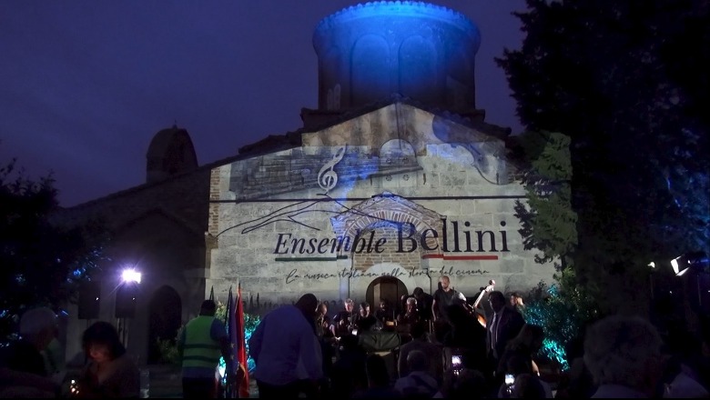 Ansambli i muzikës së dhomës “Bellini” koncert në Apoloni, instrumentistët italianë dhuruan momente magjike 