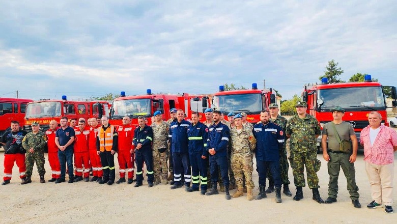 Ndihmoi në shuarjen e zjarreve, ekipi shqiptar përfundon misionin në Greqi! Rama: Krenar që ndihmuam popullin mik në këtë moment të vështirë