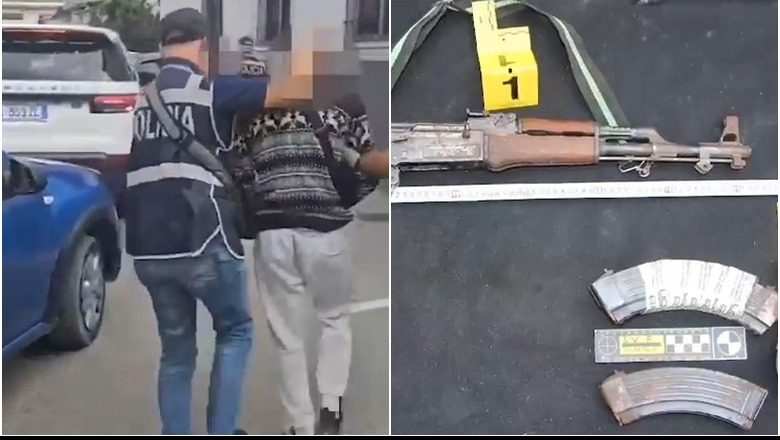 Elbasan/ Qarkullonin me kallashnikov në bagazh, arrestohen 37-vjeçari dhe pasagjeri (VIDEO)